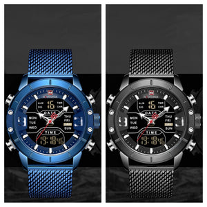 NAVIFORCE 9153 NEGRO , AZUL