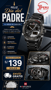 NAVIFORCE 9171 NEGRO FB