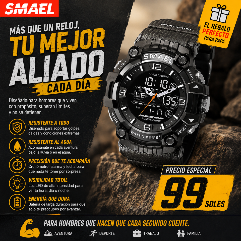 SMAEL 8092 BLACK