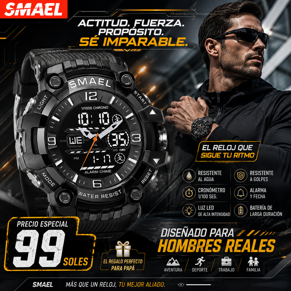 SMAEL 8092 BLACK