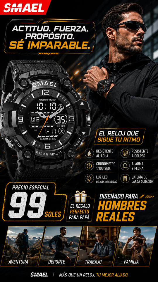 SMAEL 8092 BLACK