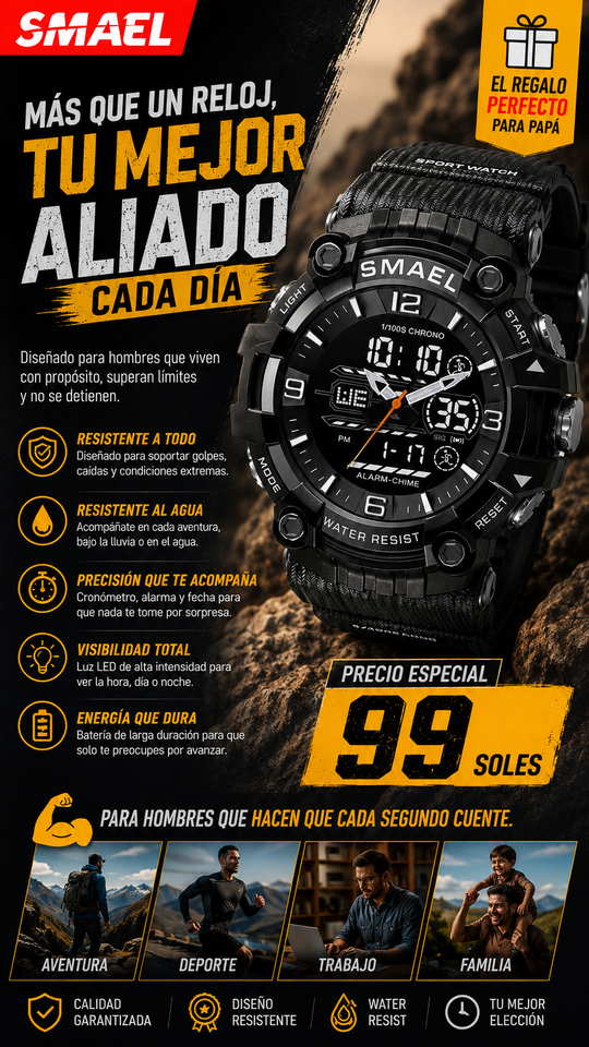 SMAEL 8092 BLACK