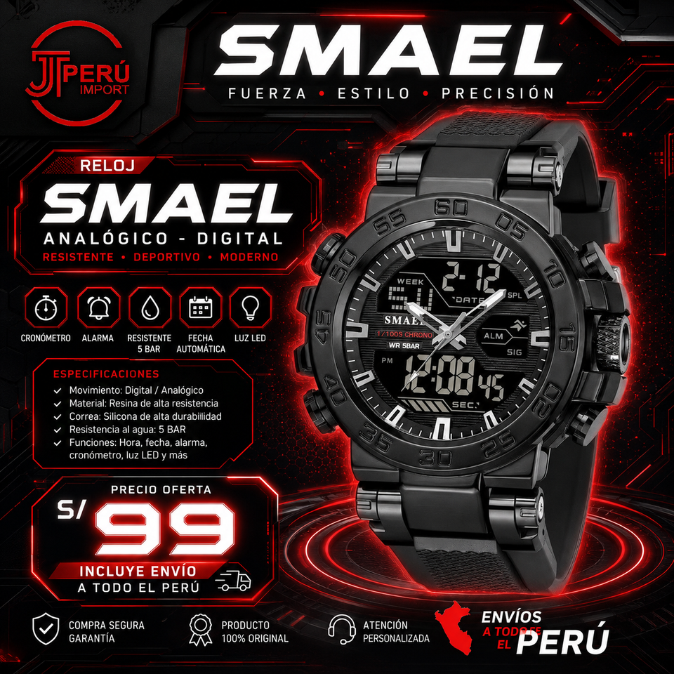 SMAEL 8139 BLACK
