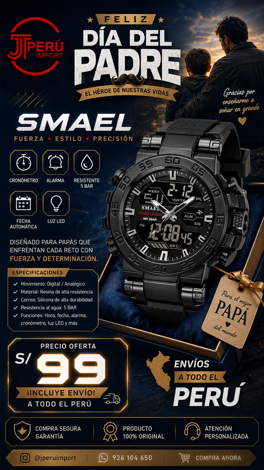 SMAEL 8139 BLACK
