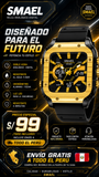 SMAEL 8133 GOLD BLACK