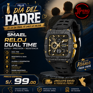 SMAEL 8135 GOLD BLACK