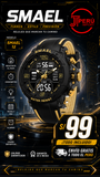 SMAEL 8140 GOLD BLACK