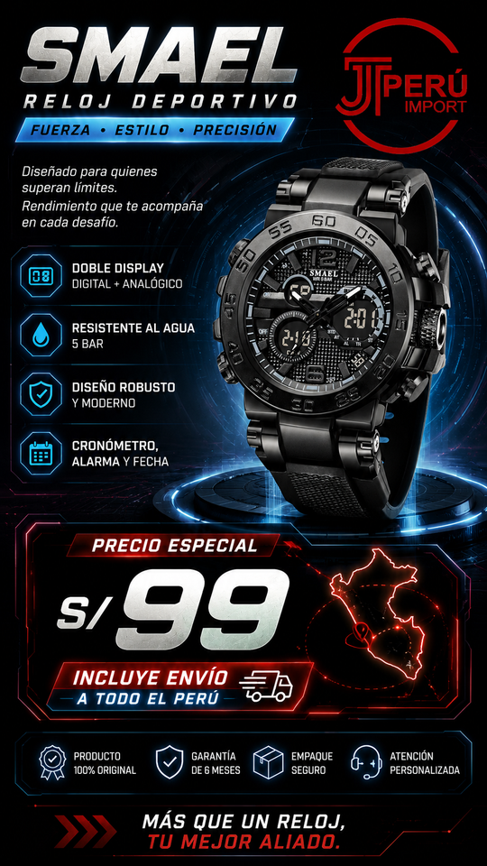 SMAEL 8106 BLACK