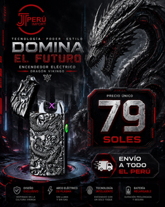 ENCENDEDOR ELECTRONICO GRIS OSCURO FB