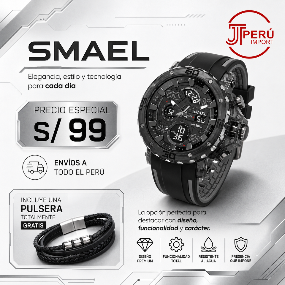 SMAEL 8136 BLACK