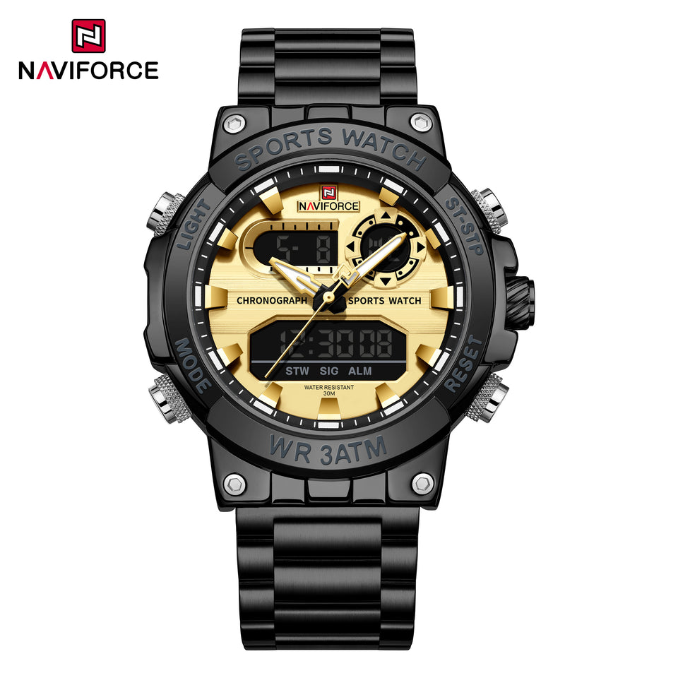 NAVIFORCE 9237 GOLD BLACK