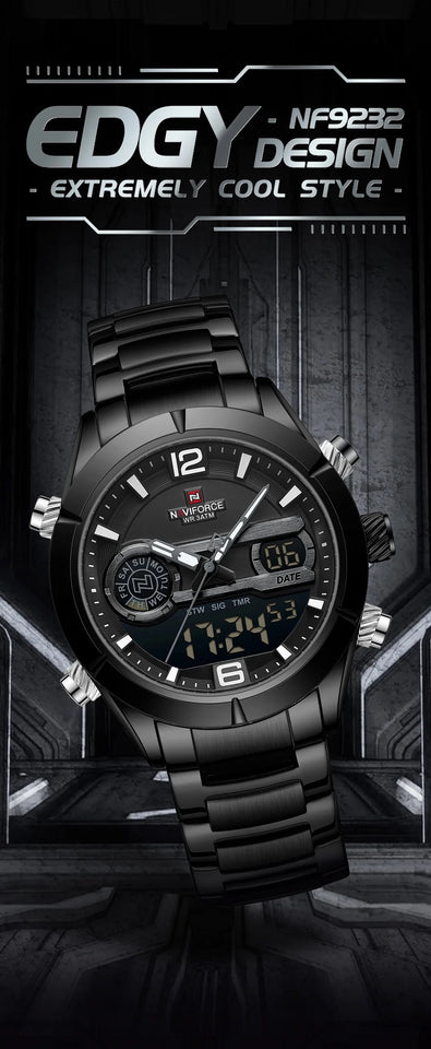 NAVIFORCE 9232 NEGRO