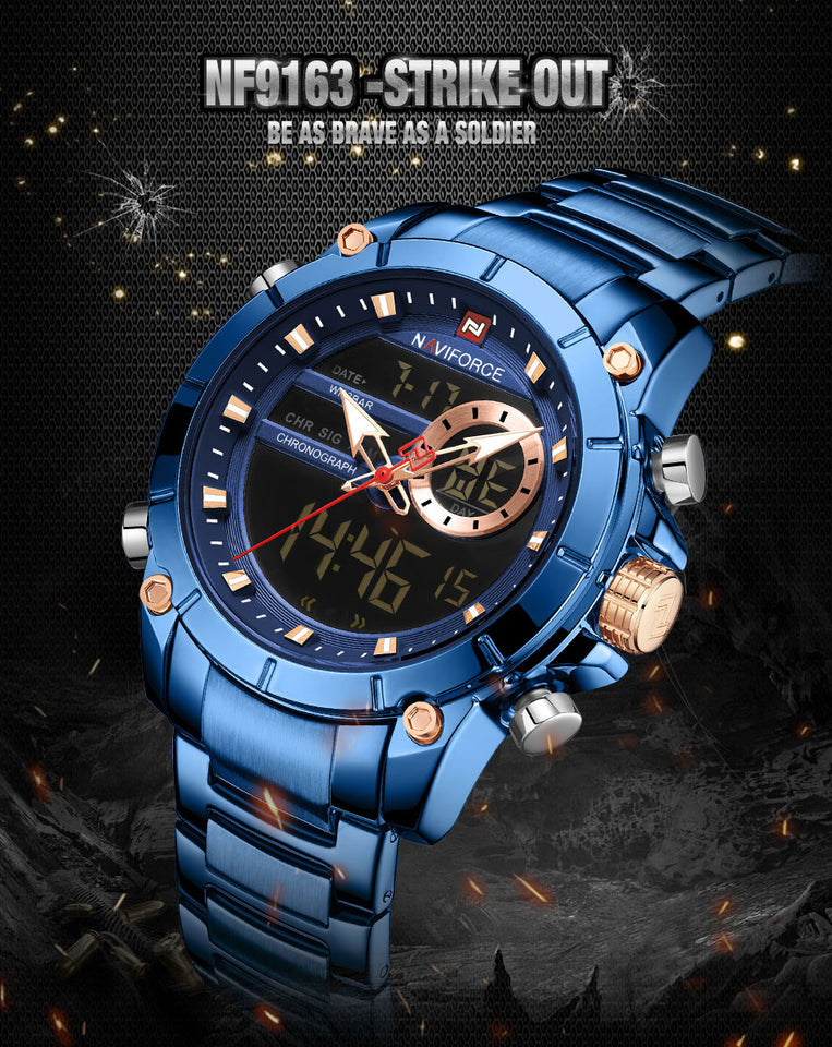 NAVIFORCE 9163 BLUE